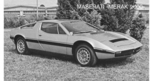 1975: Maserati Tipo 122 Merak 2000