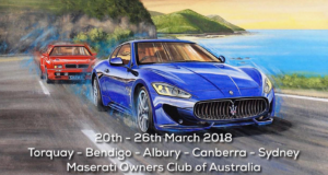 Maserati Global Gathering – March 2018 – A further update