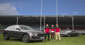 MASERATI ANNOUNCED AS OFFICIAL AUTOMOTIVE PARTNER TO HARLEQUINS