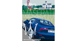 Maserati Club of Japan celebrate the 20th Anniversary of the 3200GT
