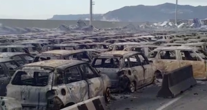 Hundreds of Maseratis destroyed by fire