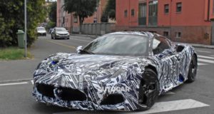 Maserati MC20 seen in less disguise ahead of September reveal